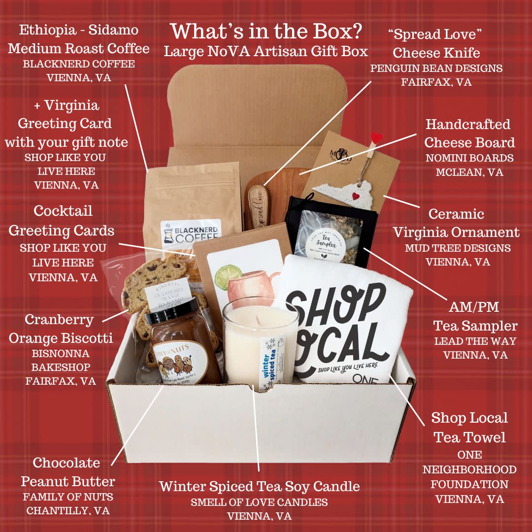 NOVA Holiday Gift Box - Made in Fairfax - Gift Guide