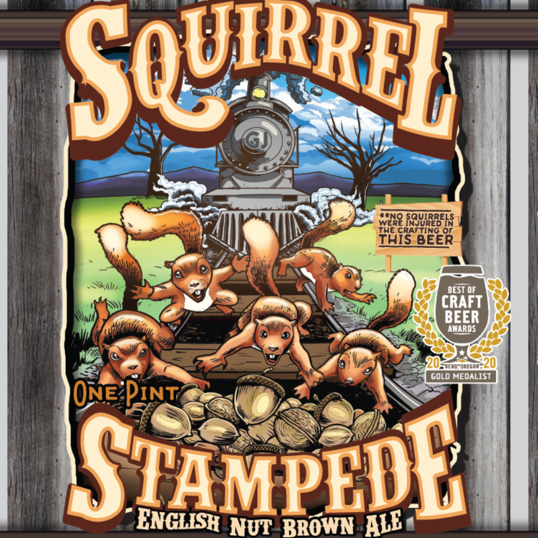 Squirrel Stampede poster Hamilton County