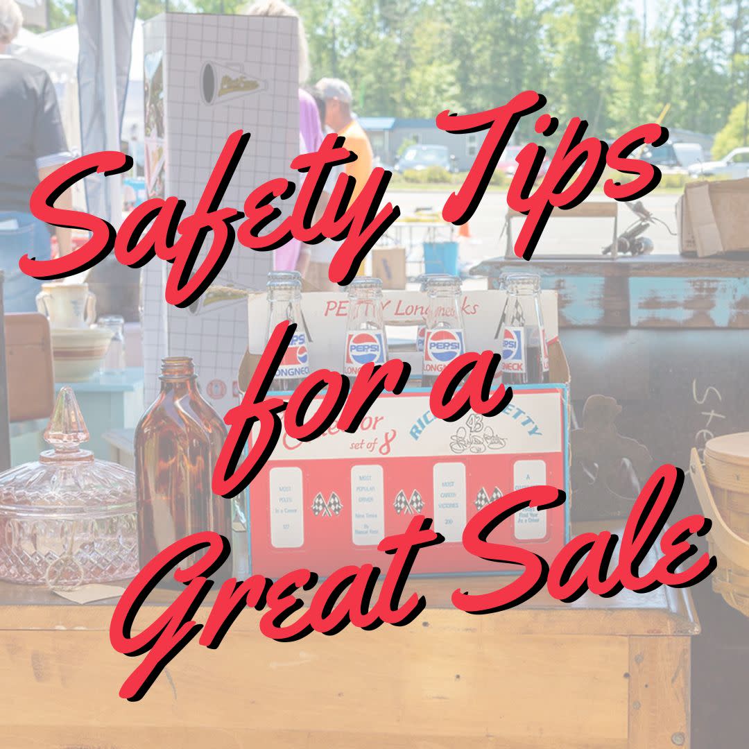 301 Endless Yard Sale Icon for Promoting Safety Tips