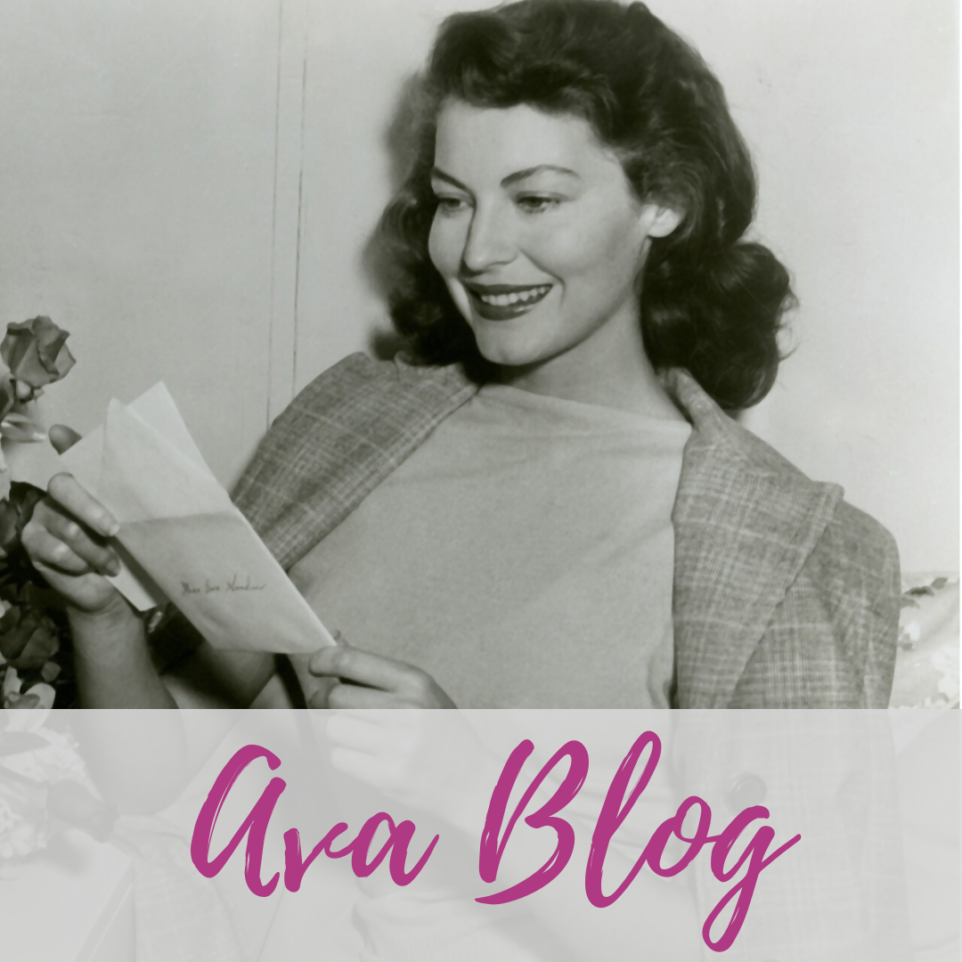 Ava Gardner BLOG, stories from our staff and board, Smithfield, NC.