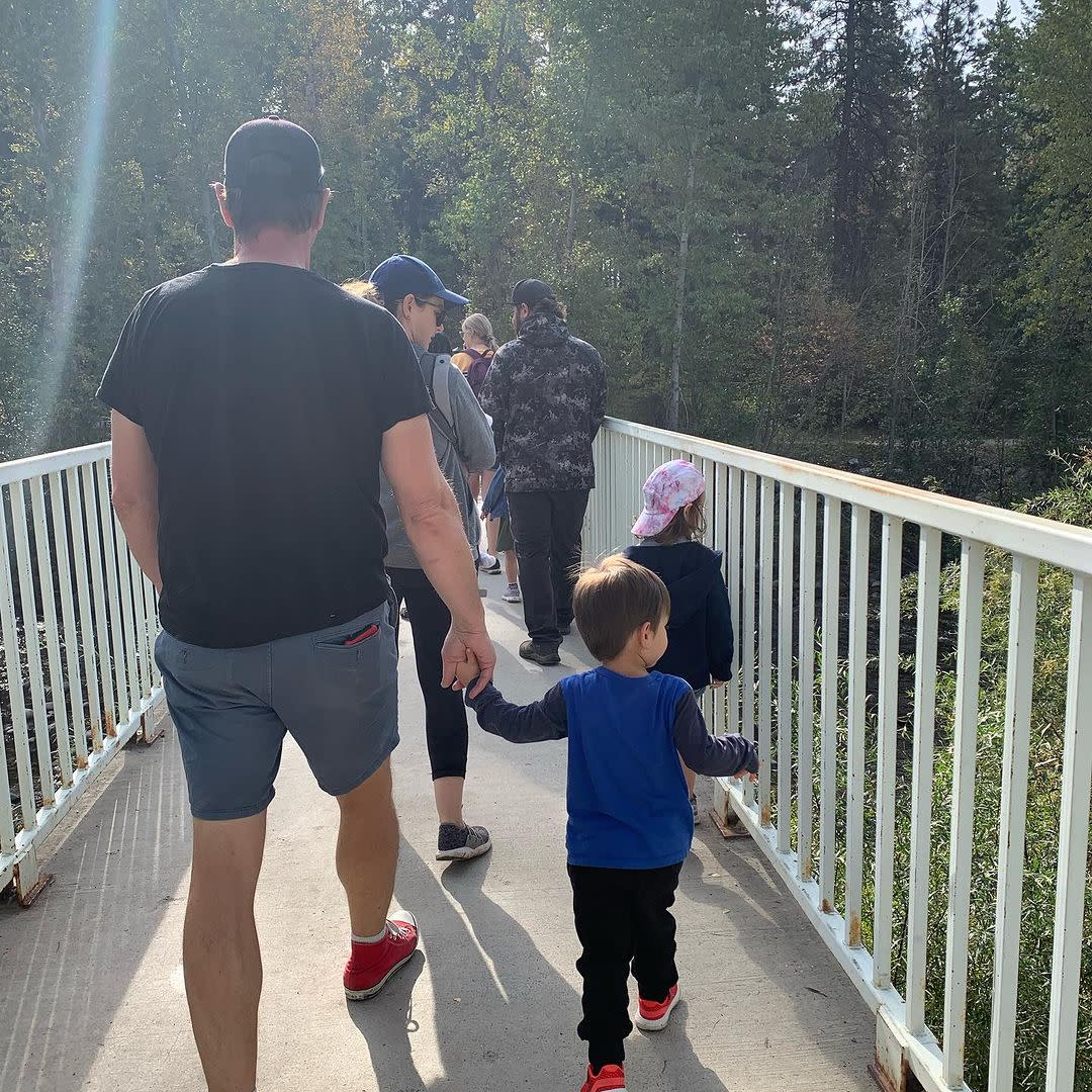 Wesla & Duane Family Walk at Mission Creek
