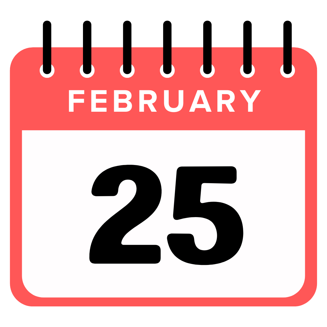 February 25