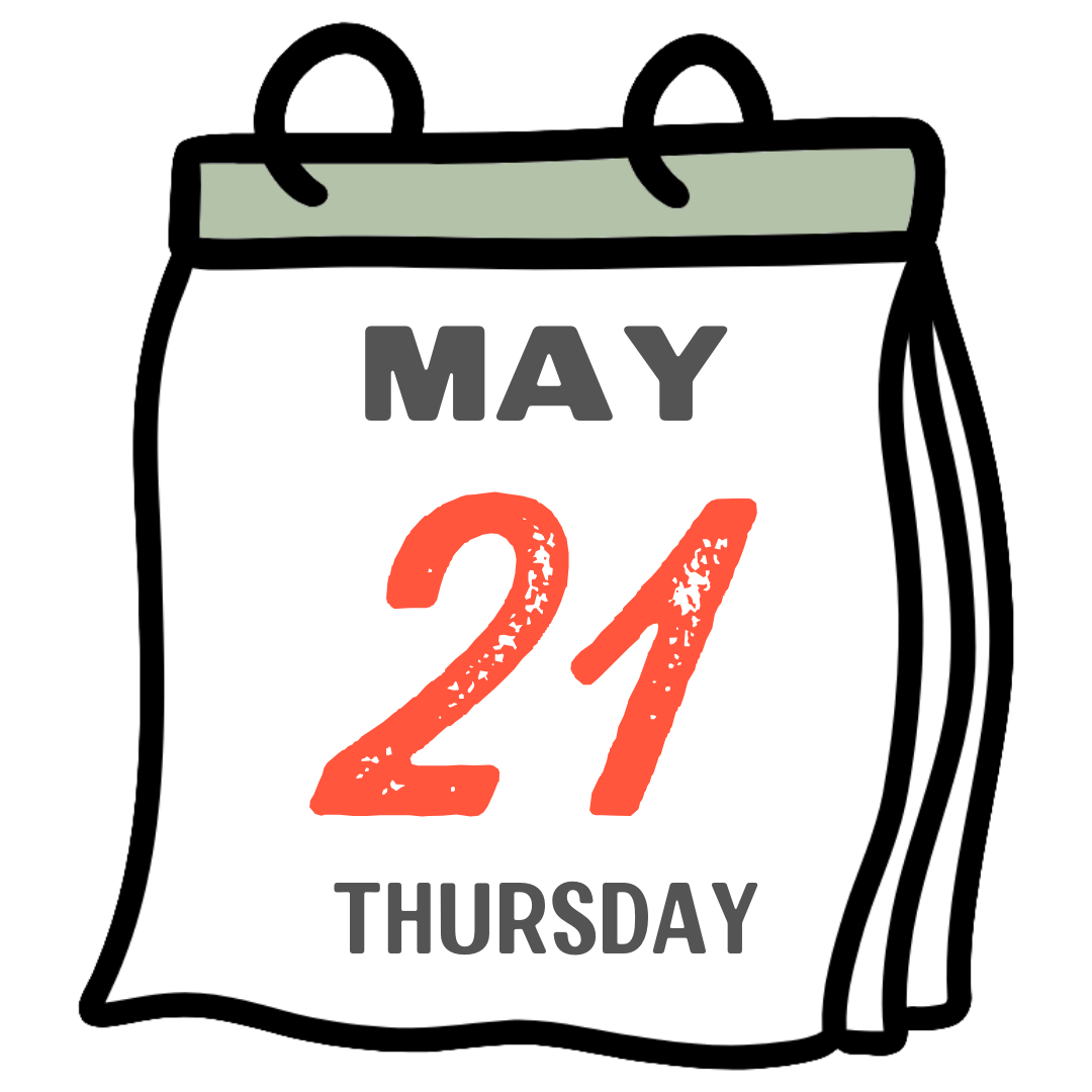 May 21 Calendar Date