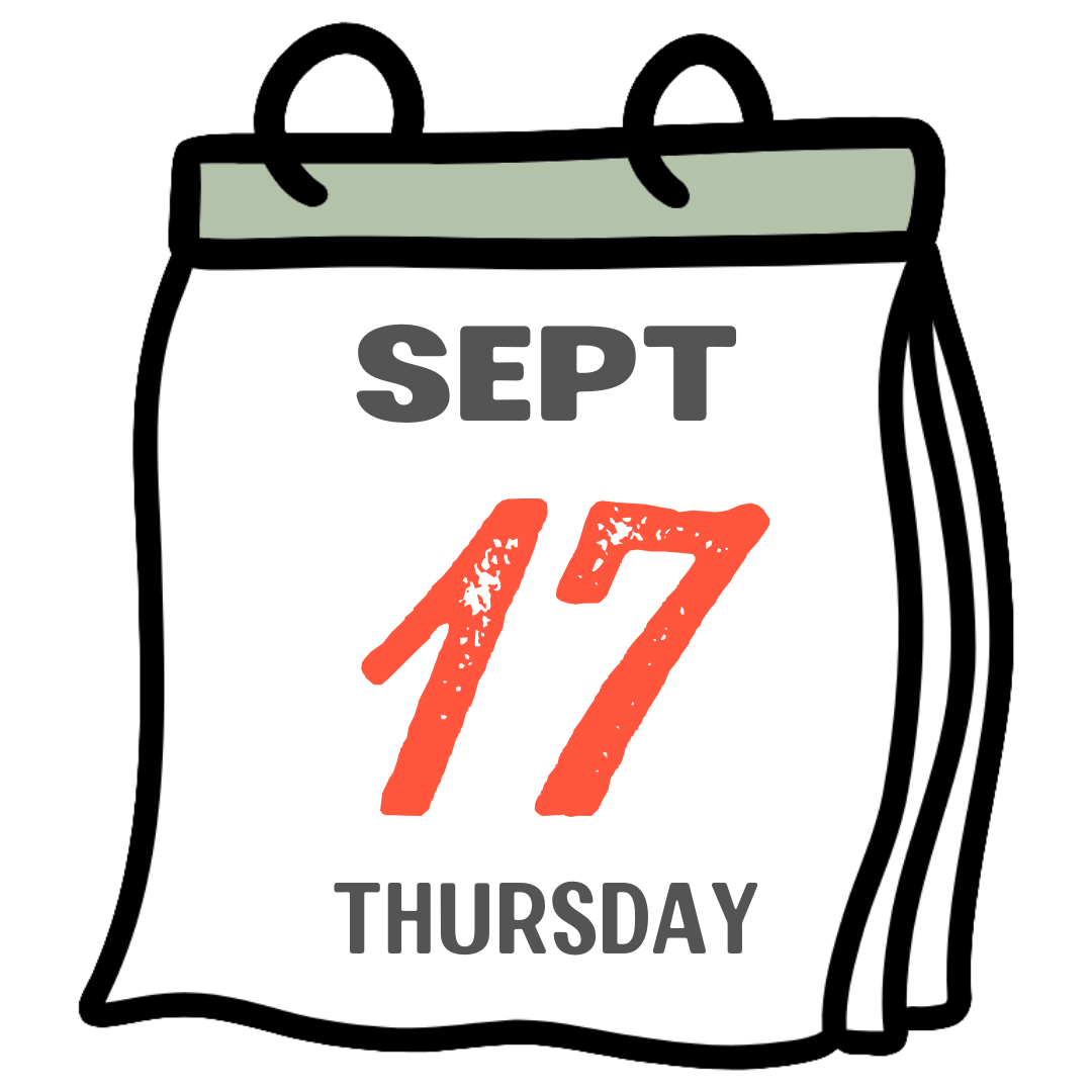 September 17 Calendar Date