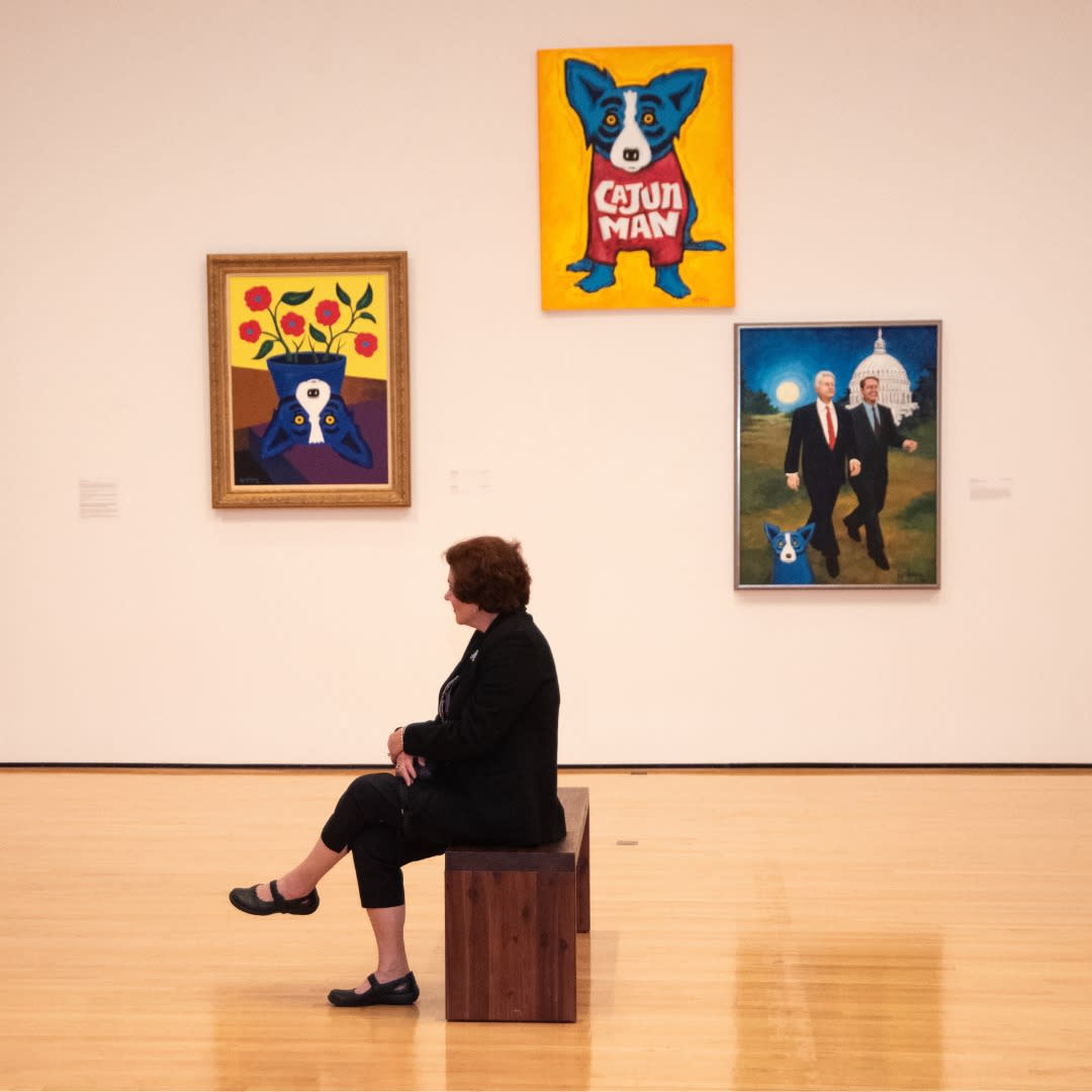 Sitting with George Rodrigue