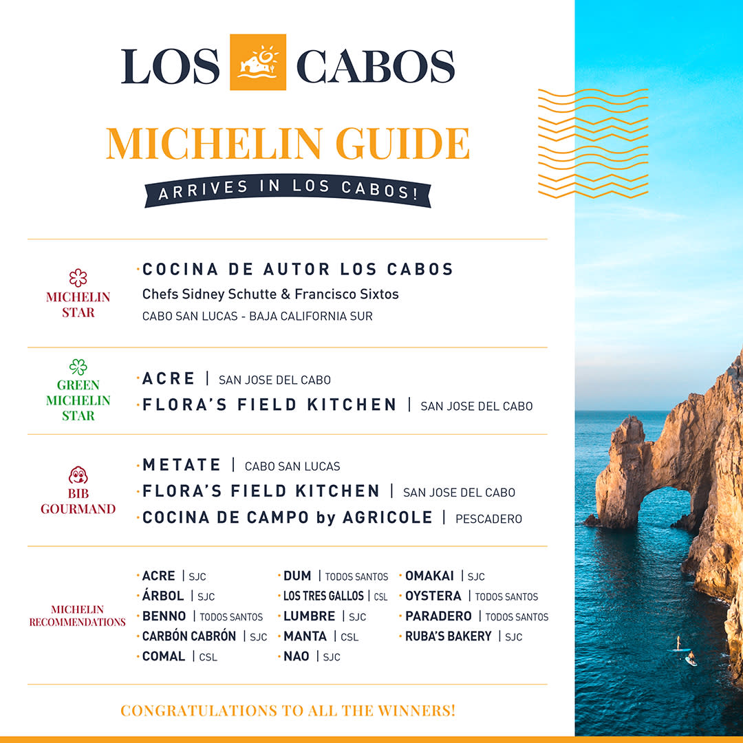 michelin winnes Los Cabos