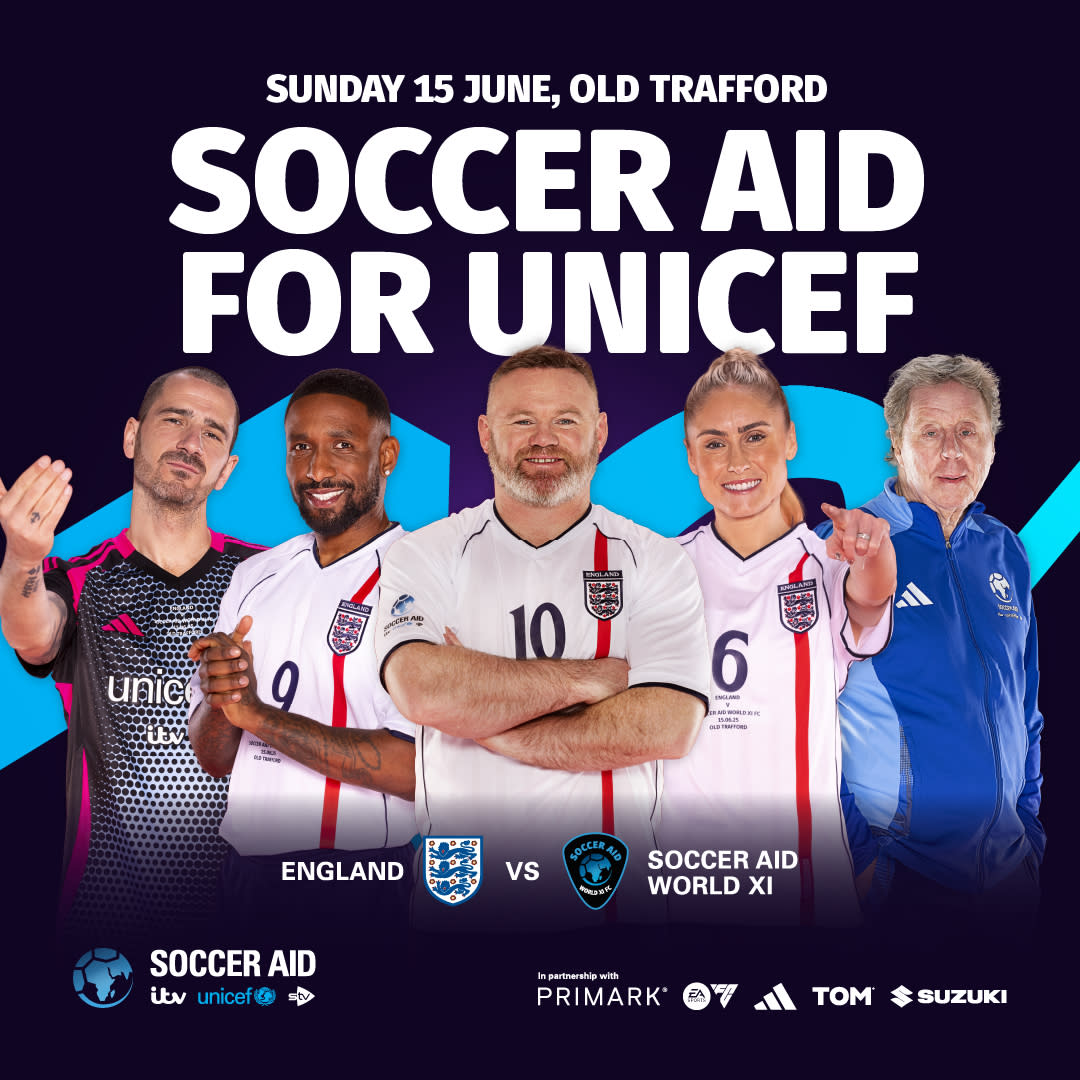 Soccer aid England football team