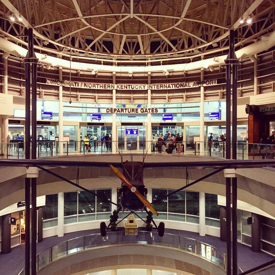 Inside the CVG Cincinnati and Northern Kentucky International Airport