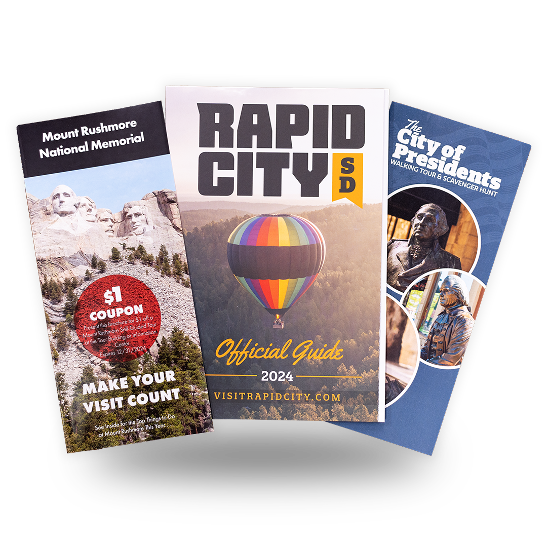 Various Brochures for Rapid City