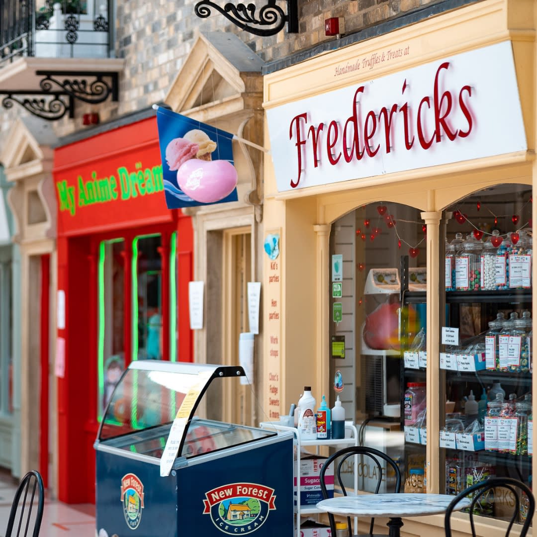 The Marlands ground floor shopping area