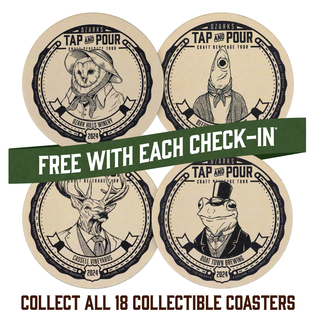 Tap and Pour Collectible Coasters, Collect All 19