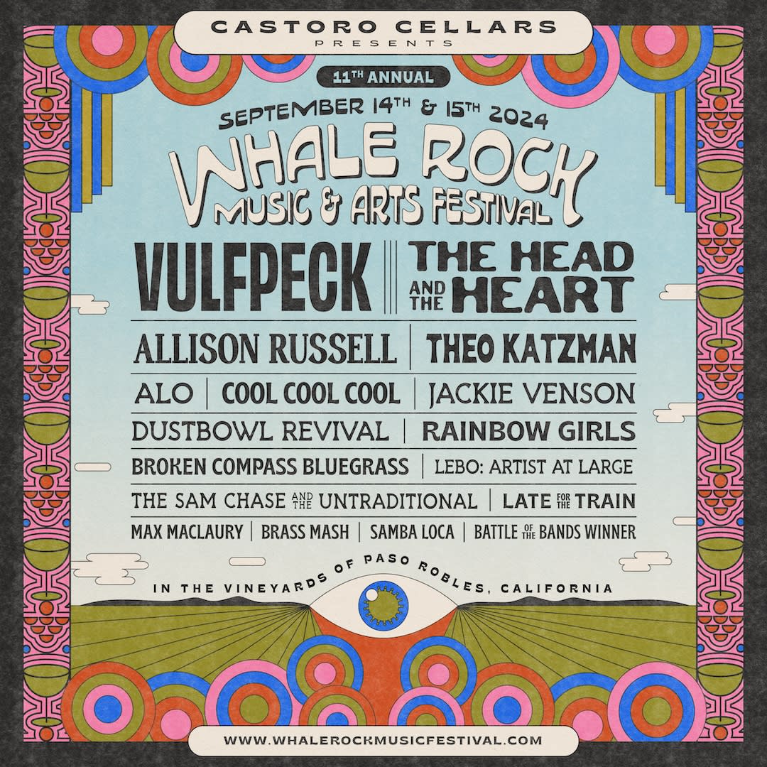 Whale Rock Lineup 2024