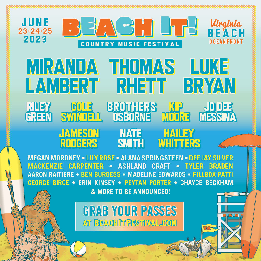 Beach it! Festival 2023 Lineup