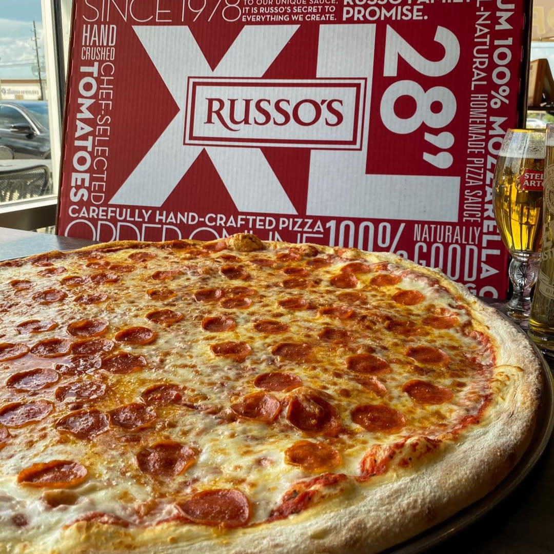 XL Party Pizza at Russo's