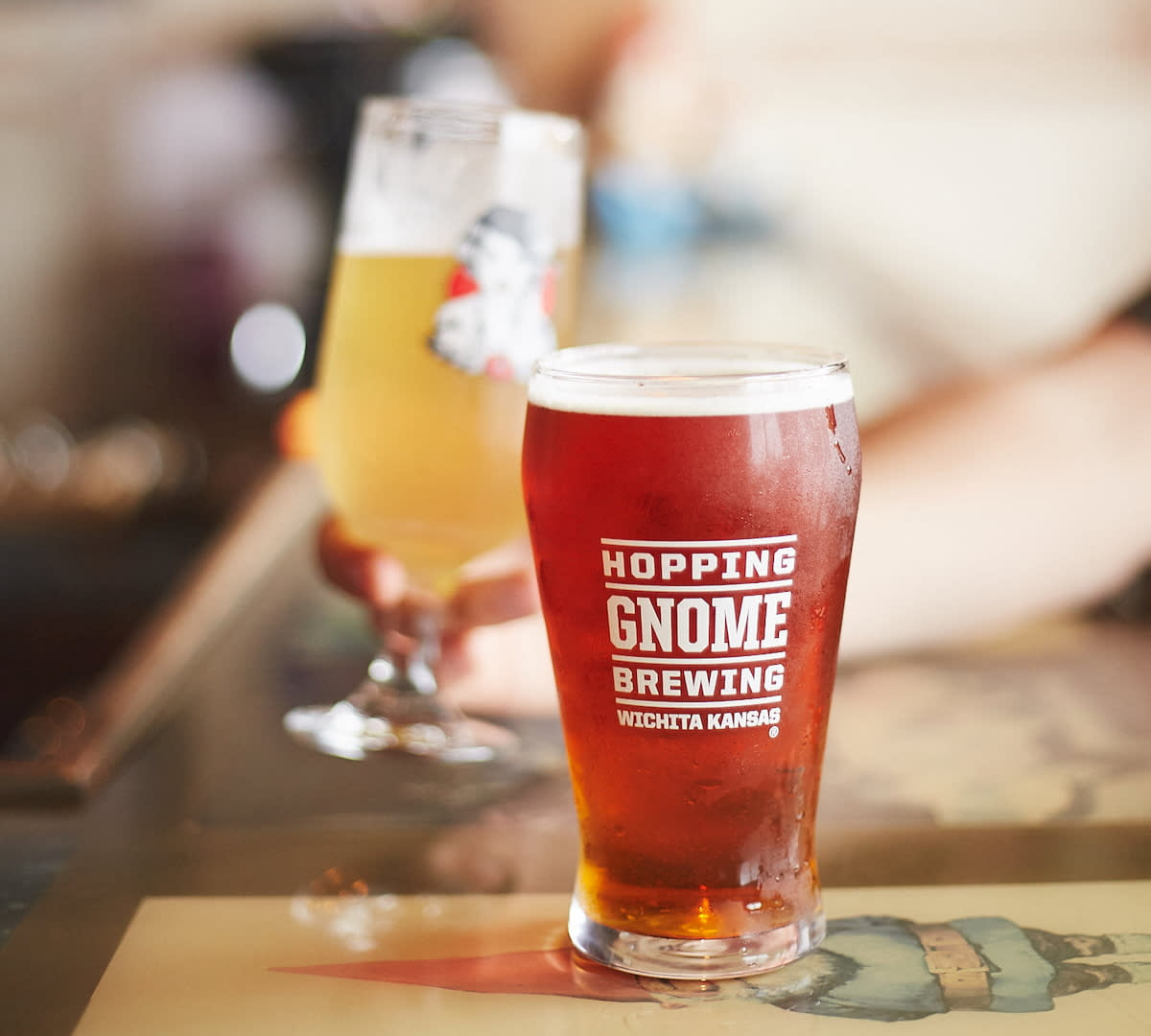 Beer at Hopping Gnome Brewing