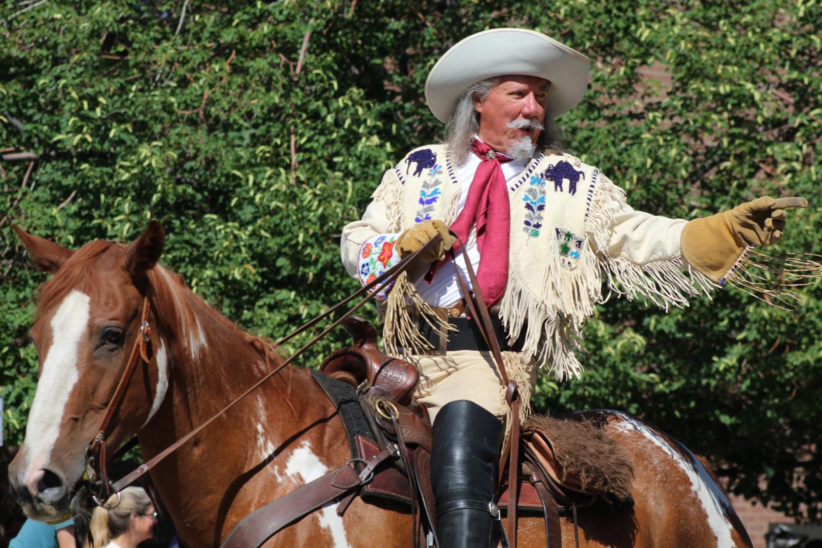 Buffalo Bill in Parade