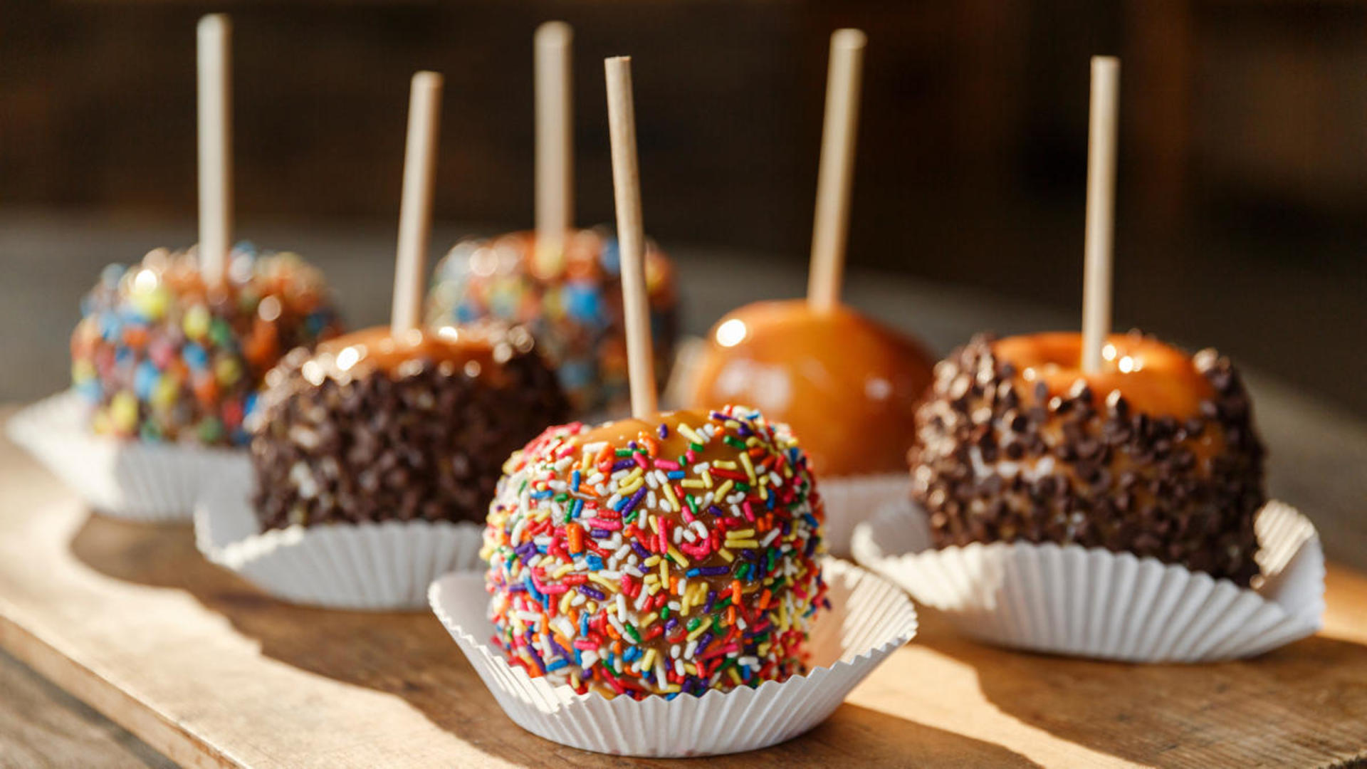 Caramel Apples from Peck & Bushel