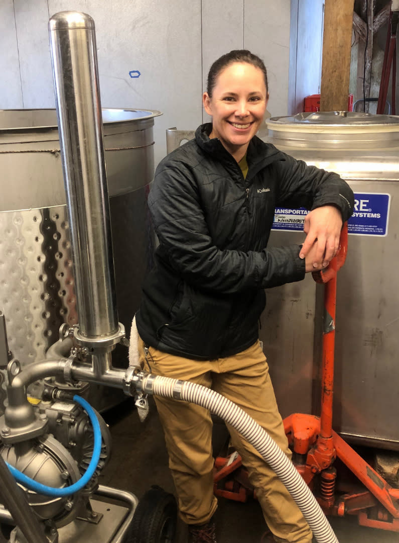 Ali Turley spent the 2024 harvest at Soter Vineyards