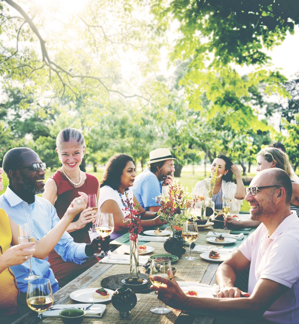 Family Luncheon at Farm Table