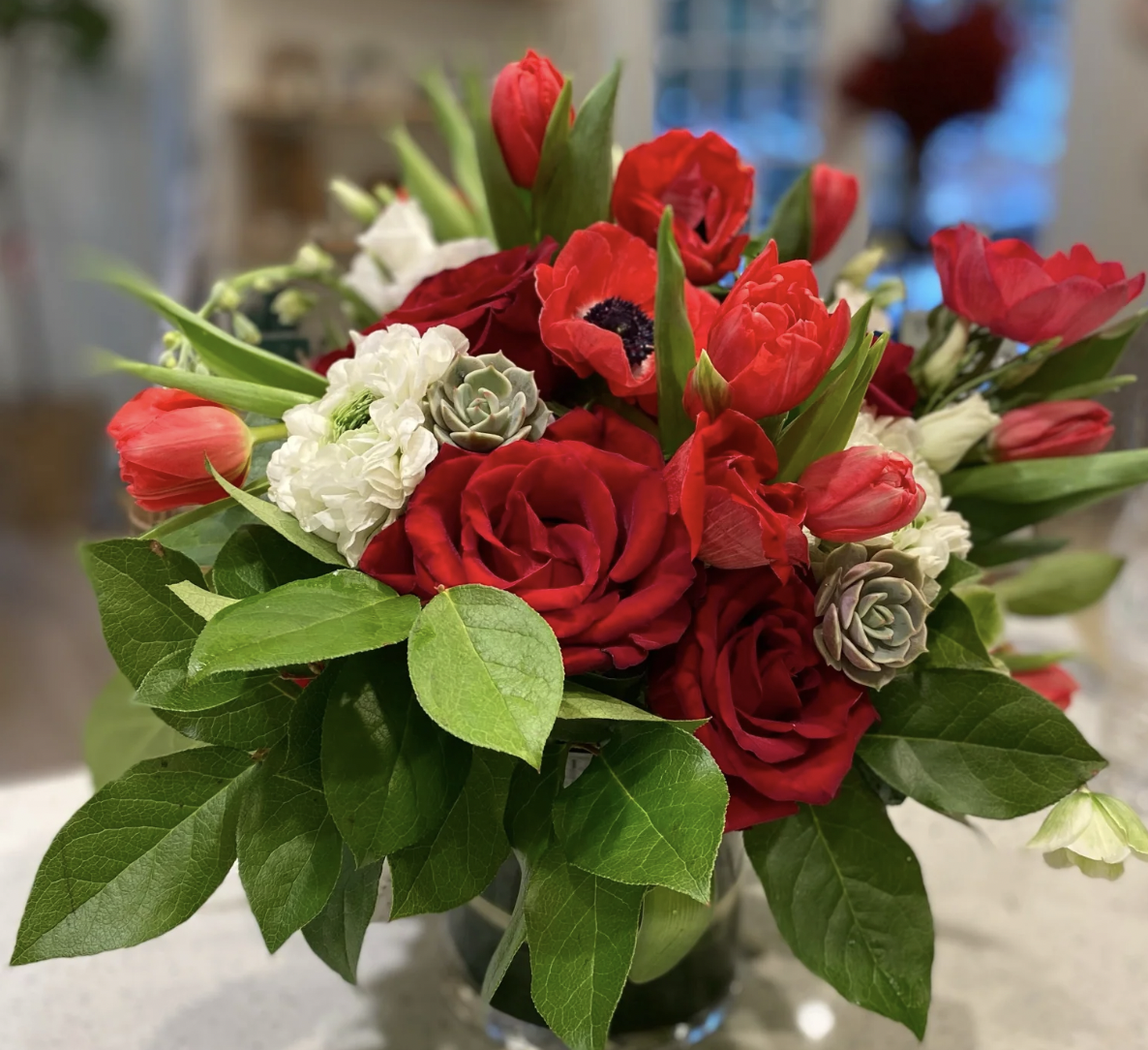The T Shop Valentine's Day Flowers