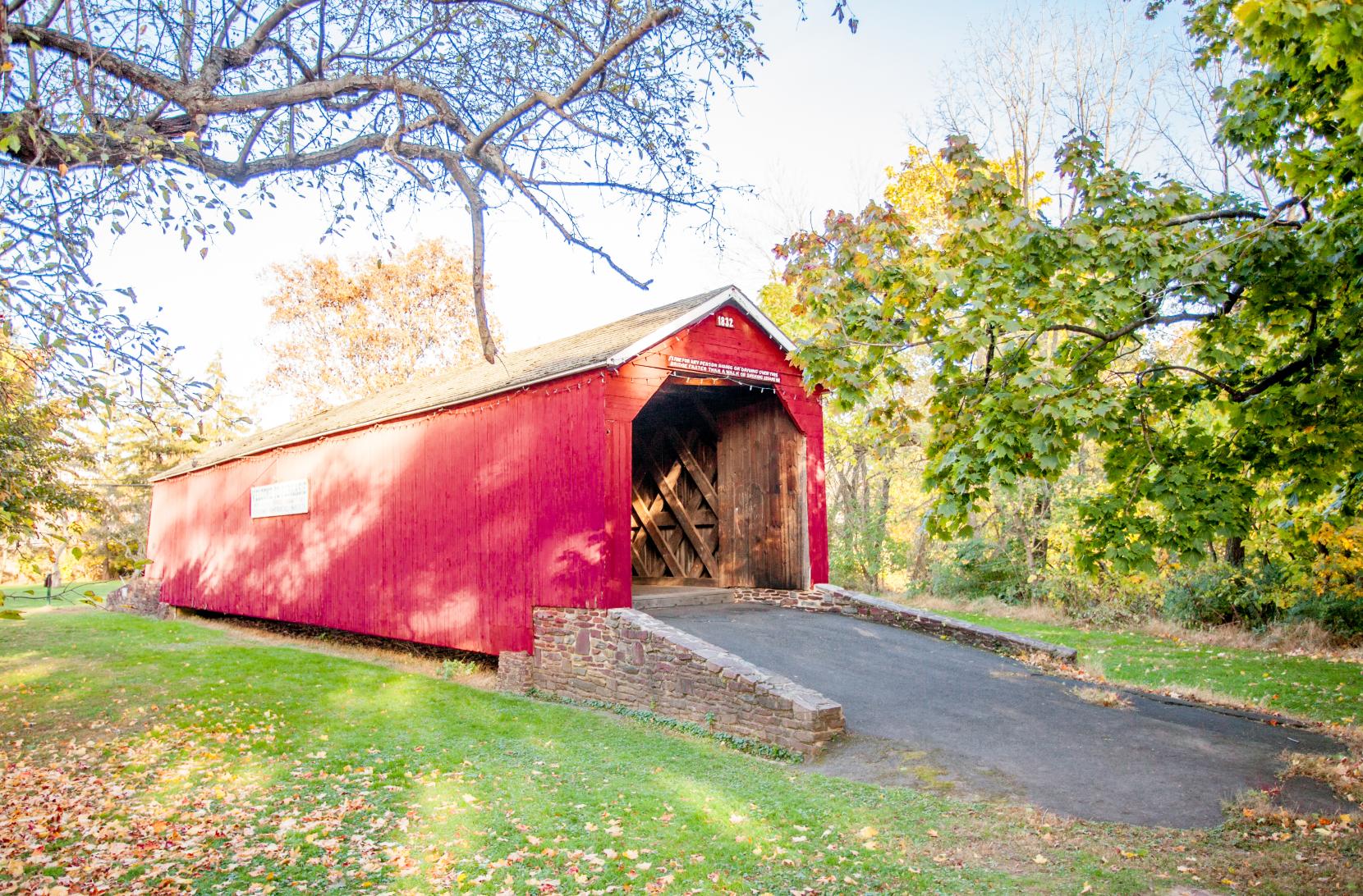 visit bucks county covered bridges