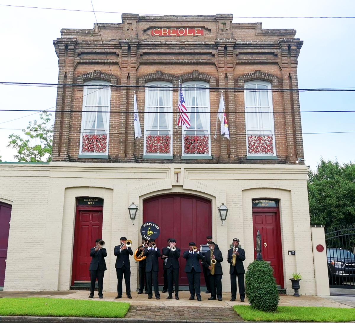 Excelsior Band Creole Firehouse In Mobile, AL