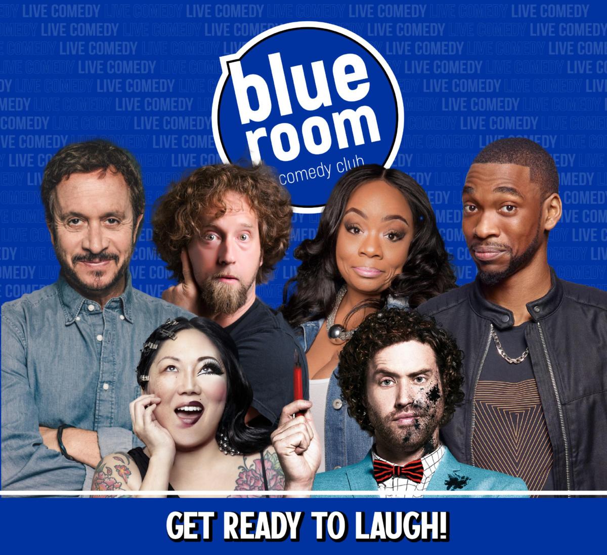 Blue Room Comedy Club Ad