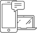 Icon phone computer