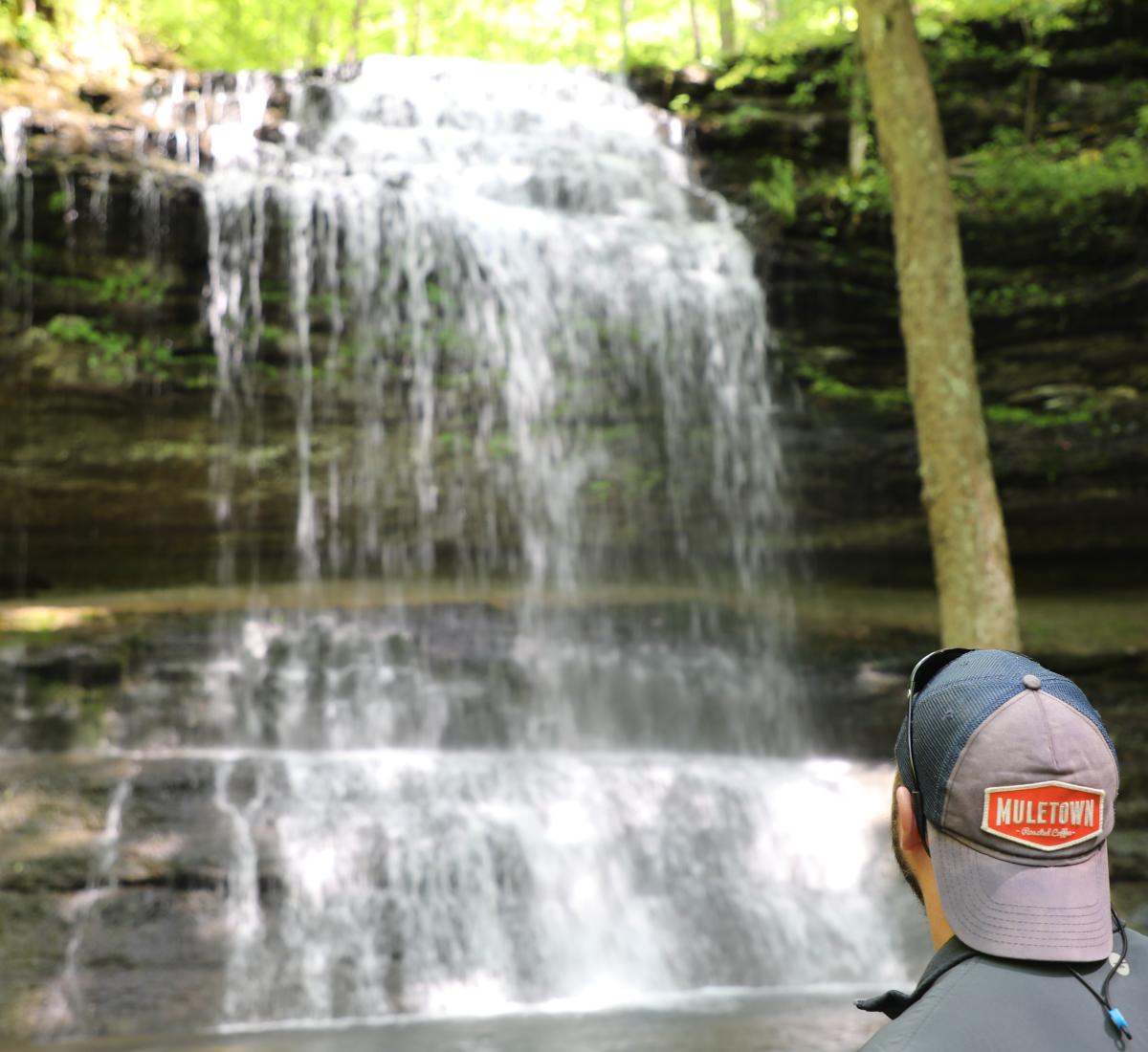 Stillhouse Hollow Falls w/ hat