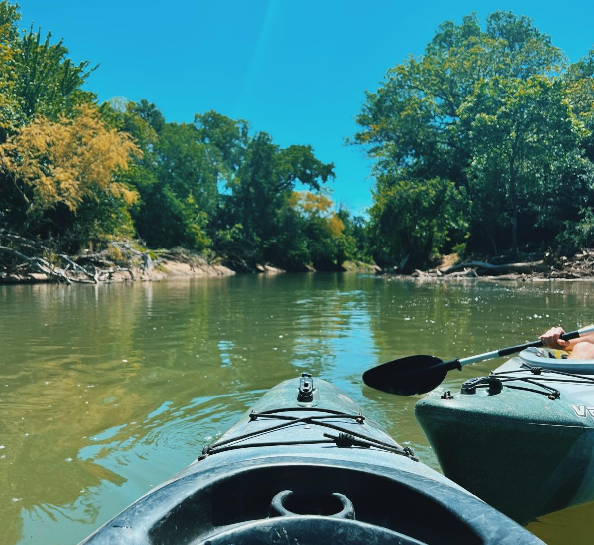 trinity river kayaking
