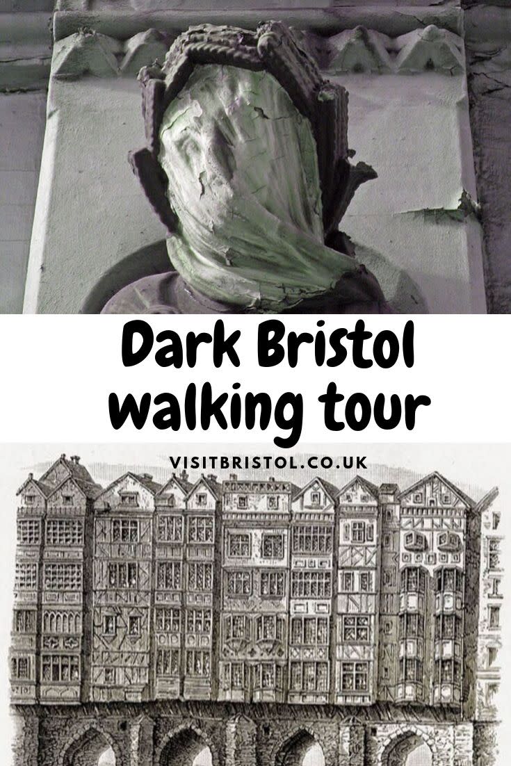 Dark Bristol Walking Tour - Pinterest