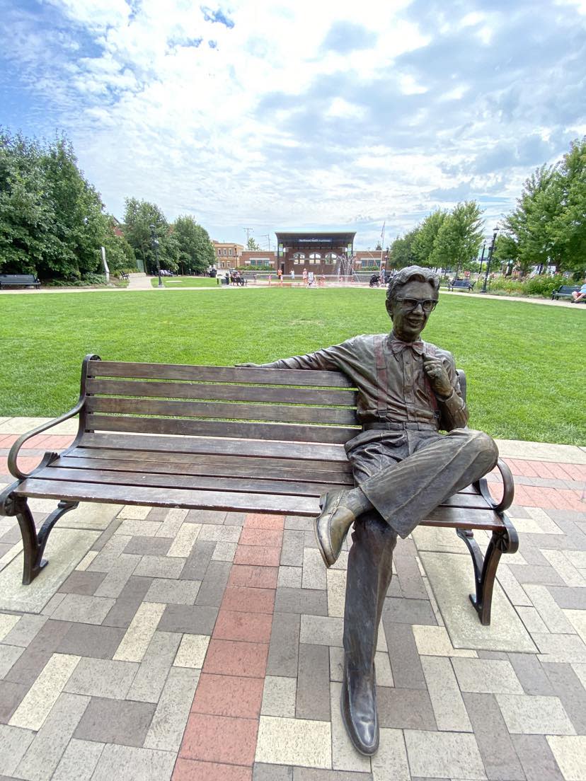 Orville Redenbacher statue