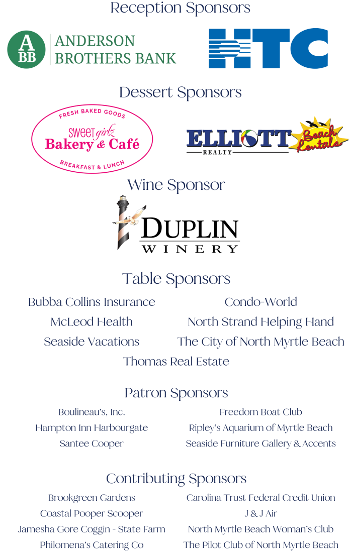2025 Soiree Sponsors