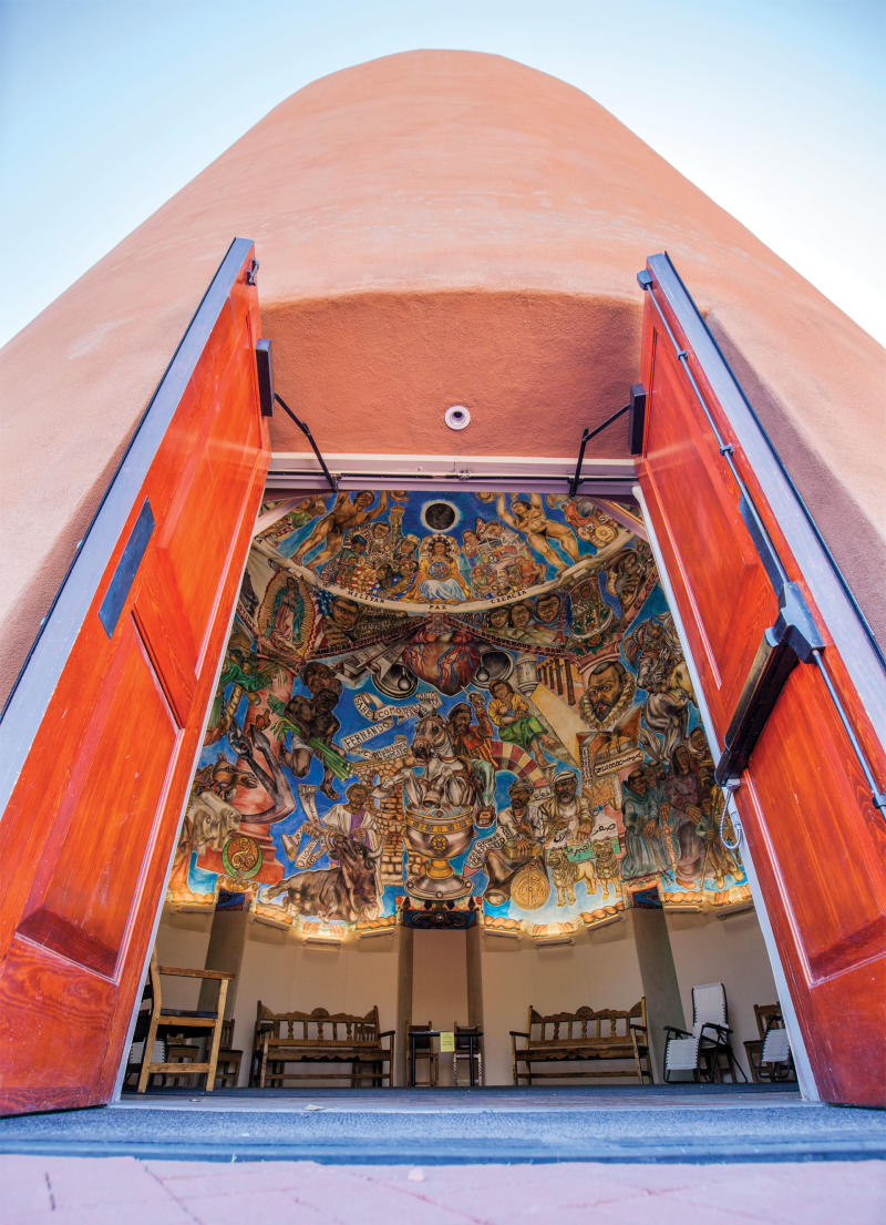 National Hispanic Cultural Center Fresco