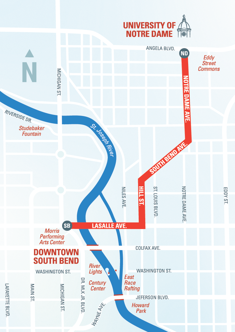 The Link Trail map 2024