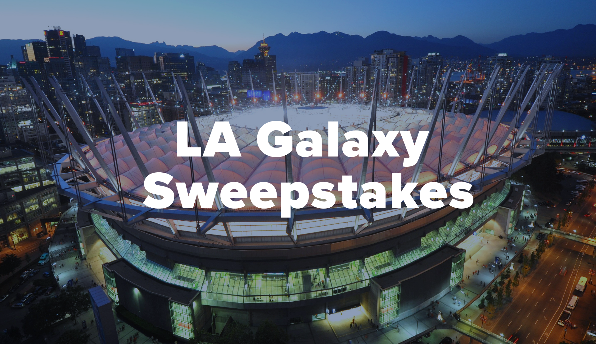 LA Galaxy Sweepstakes