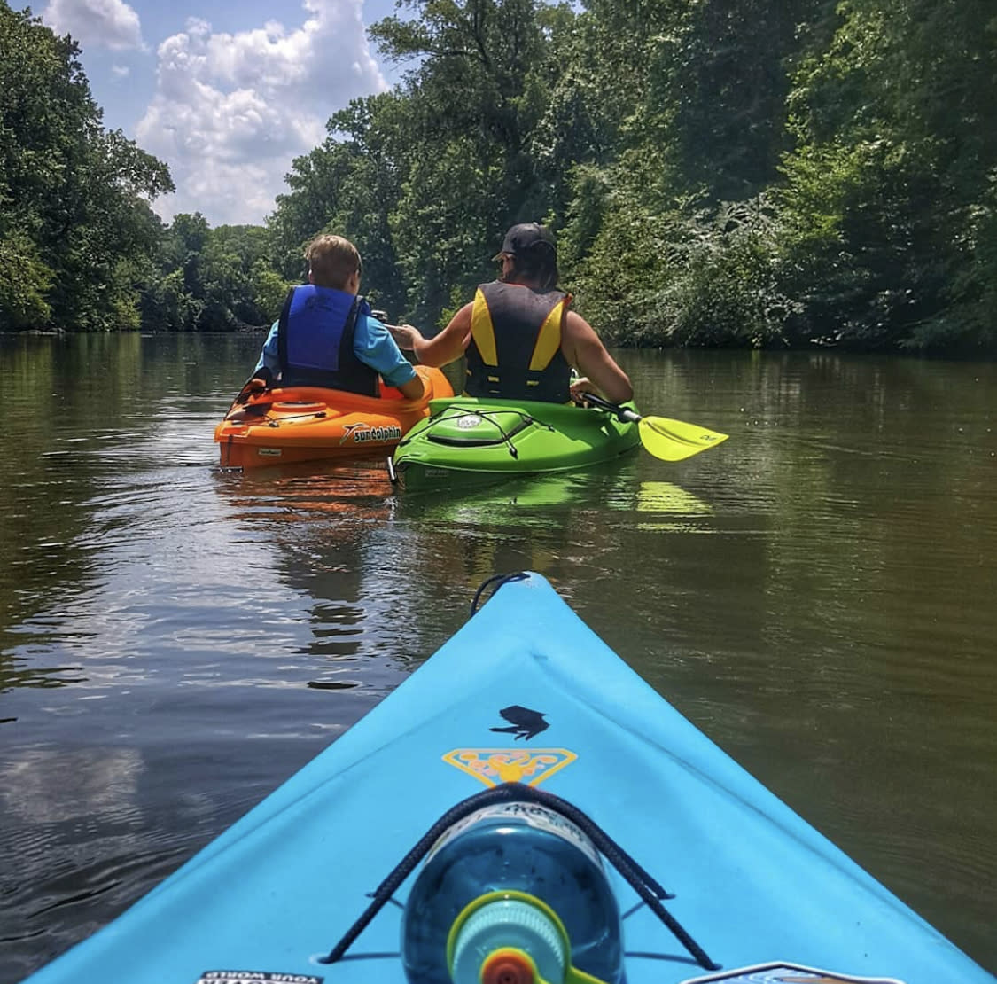 Kayaking in Alabama Mountain Lakes