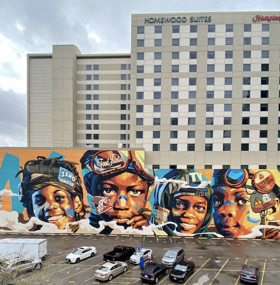 The Mural at Homewood Suites & Hampton Inn