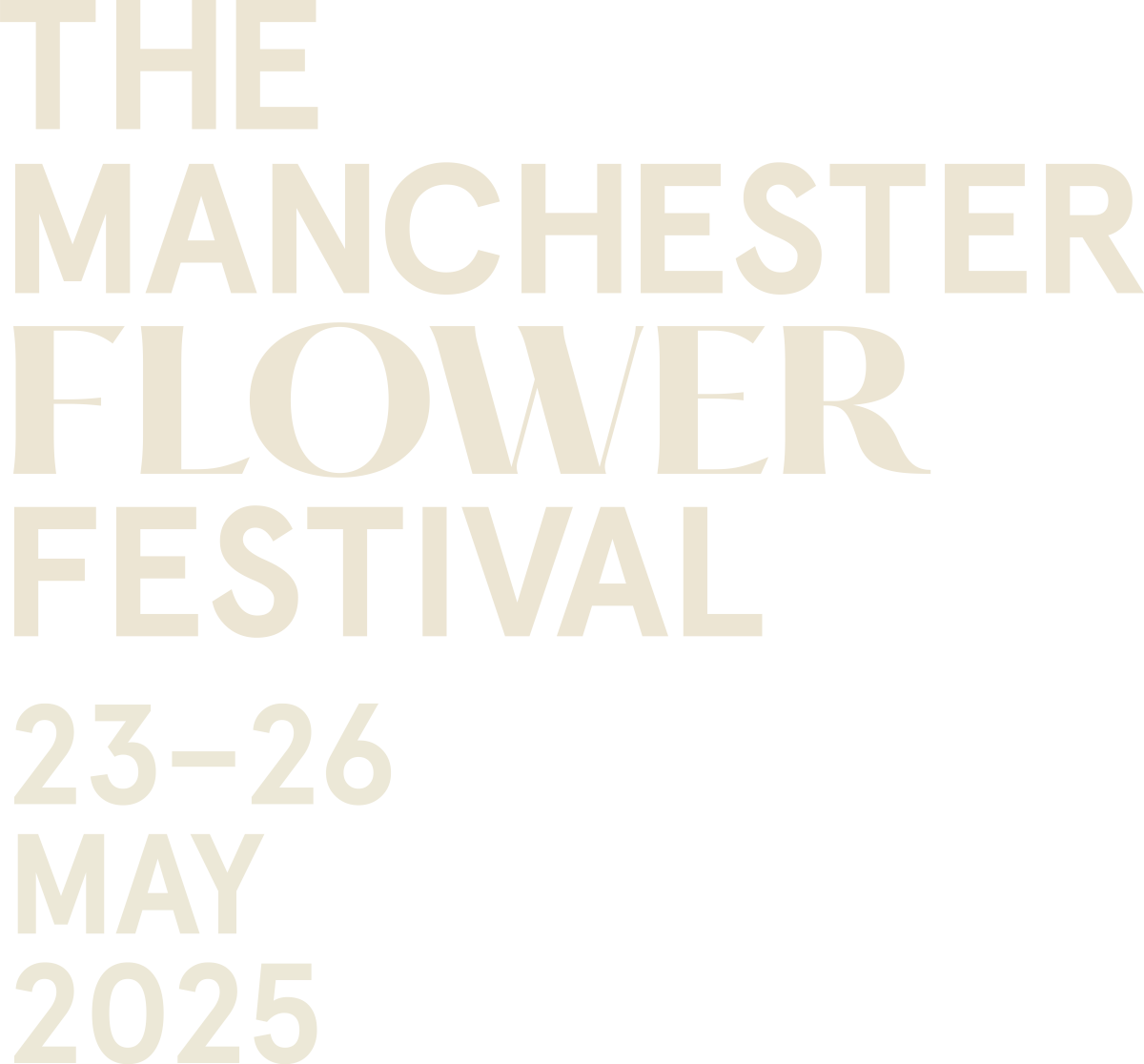logo for Manchester Flower Festival