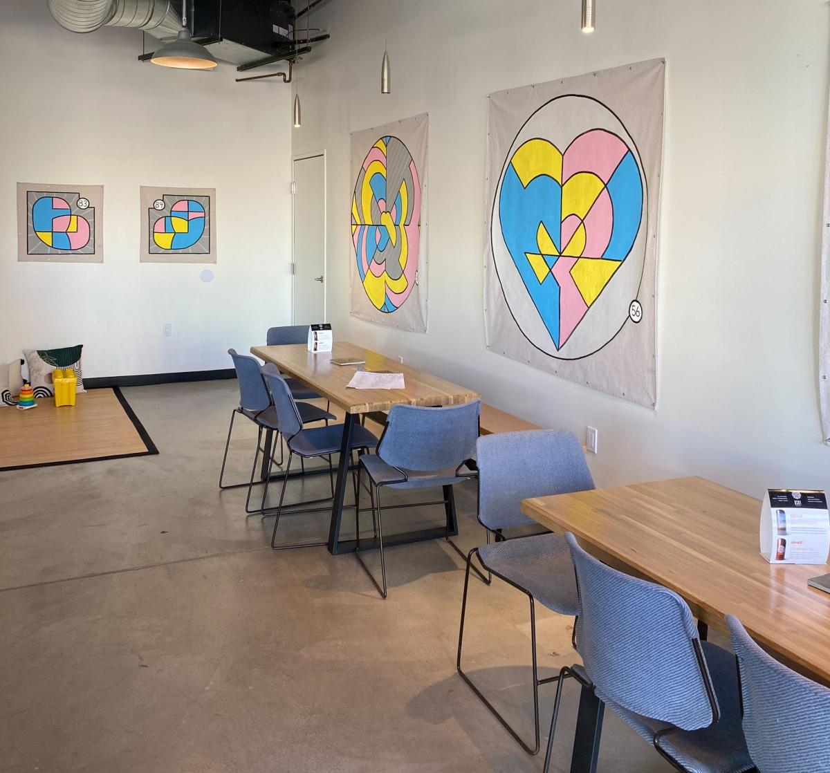Interior of Lost Cultures Tea Bar