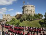 Windsor Castle and guards