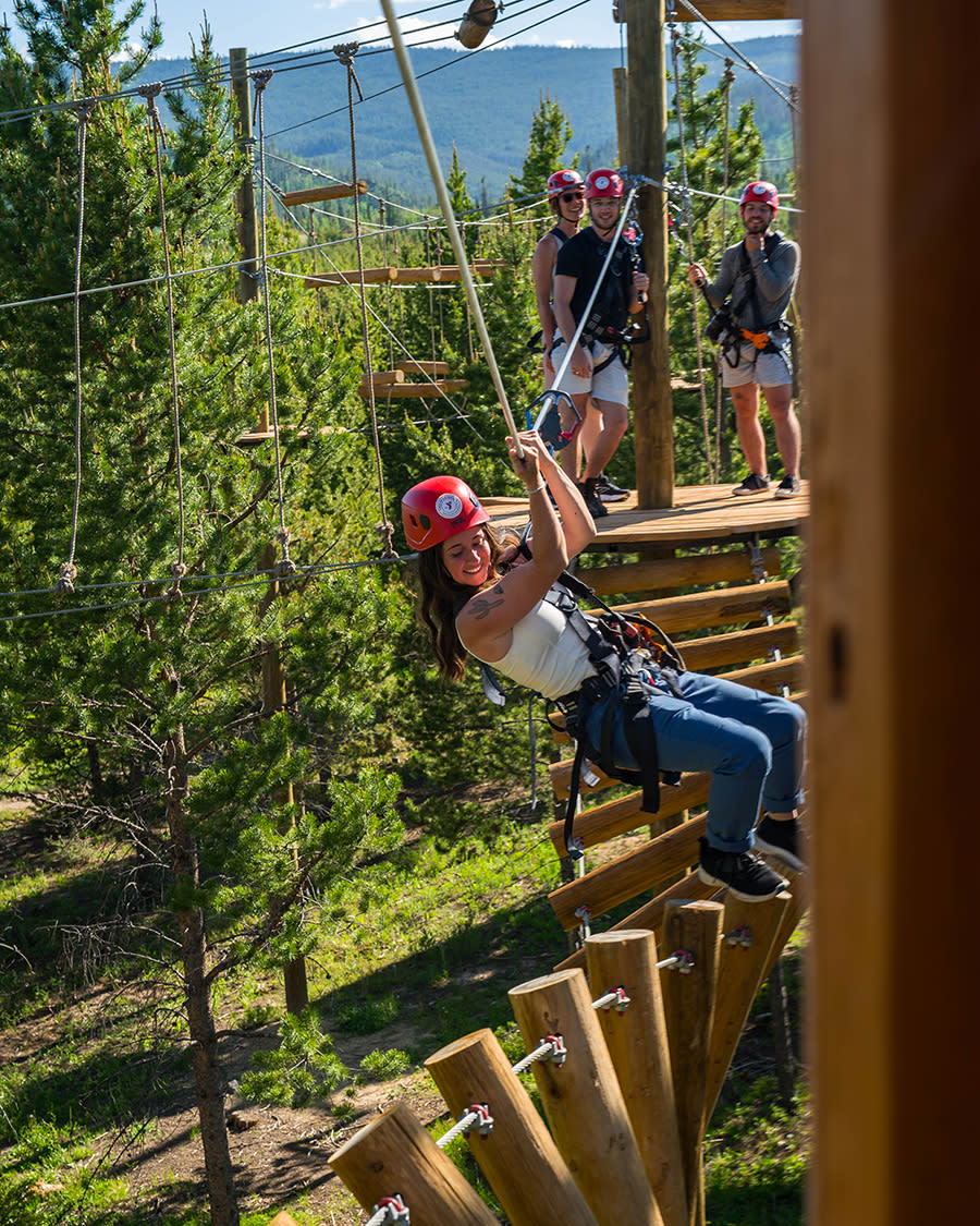 Snow Mountain Ranch Aerial Challenge Course 1 - Granby, Colorado