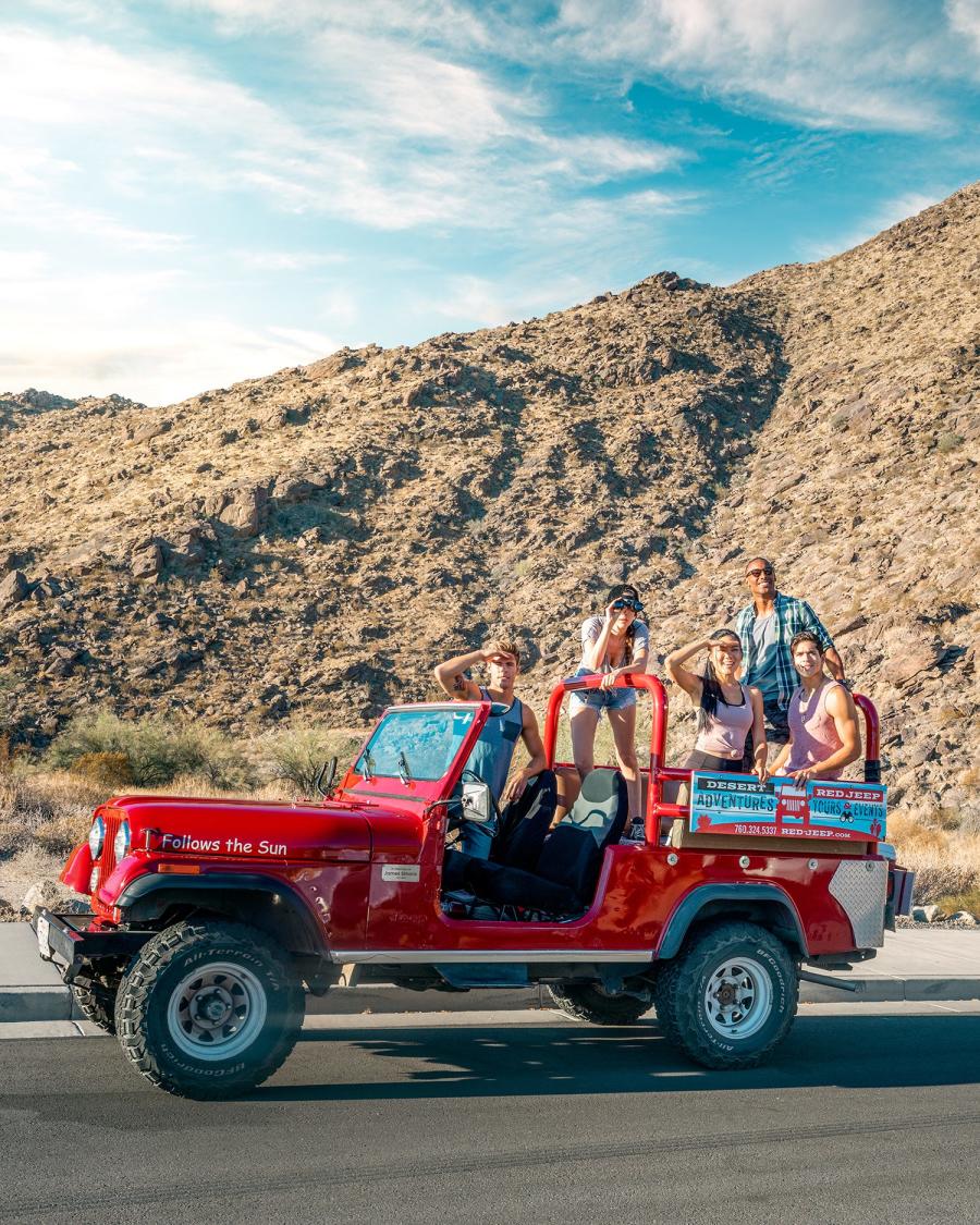 red jeep tour