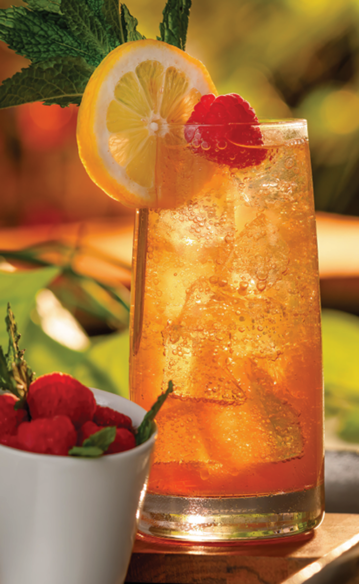 Raspberry Rye Lemonade cocktail at Hilton Garden Inn Tempe