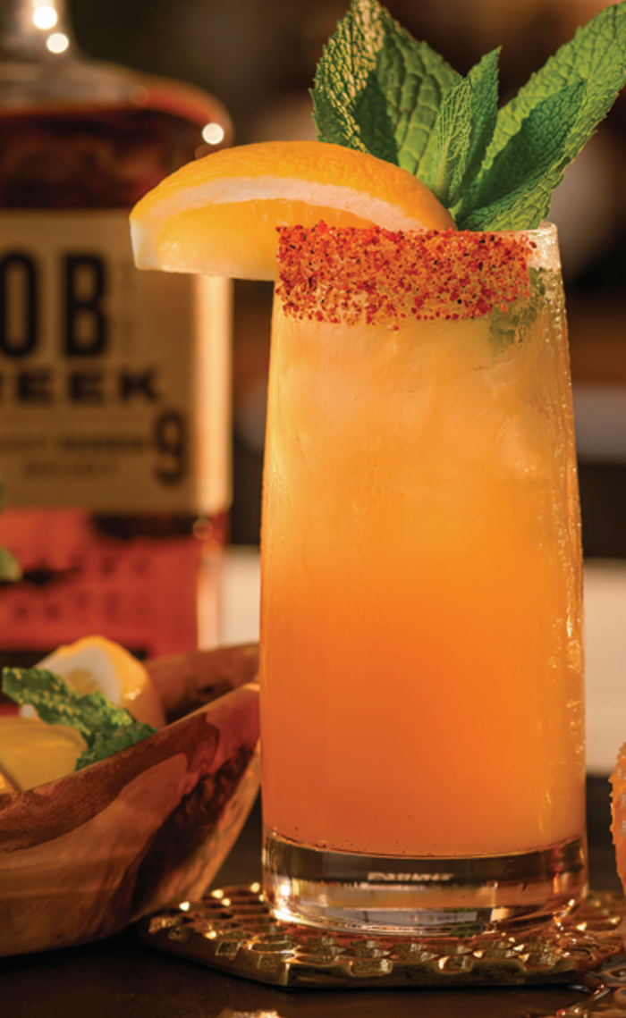 Hot Honey Lemonade cocktail at Hilton Garden Inn Tempe