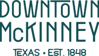 Downtown McKinney Logo Aqua