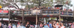 Bikers Enjoying Iron Horse During Biketoberfest