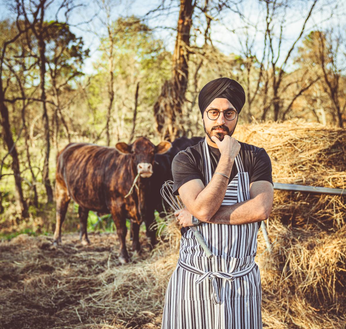 Chef Jassi Bindra, Executive Chef at Amrina in The Woodlands, Texas