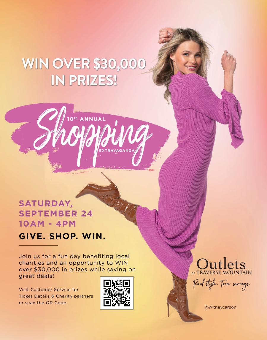 Flyer for Shopping Extravaganza