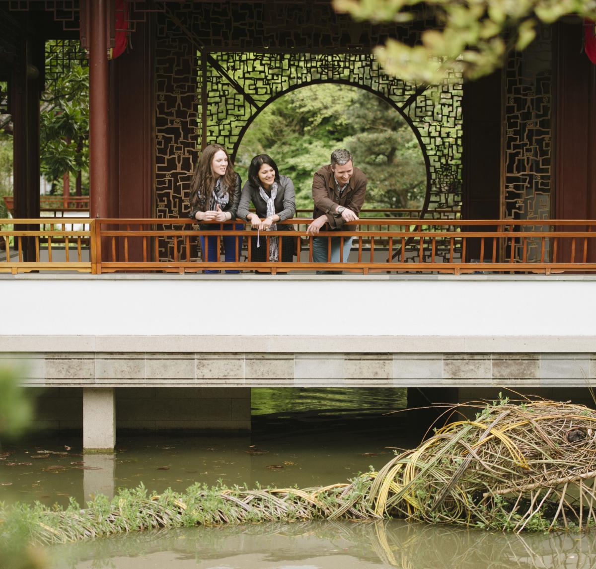 Full Size: Group at Dr. Sun Yat-Sen Classical Chinese Garden